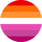 Lesbian Flag - Diabetes Overpatch - Diabetes For You