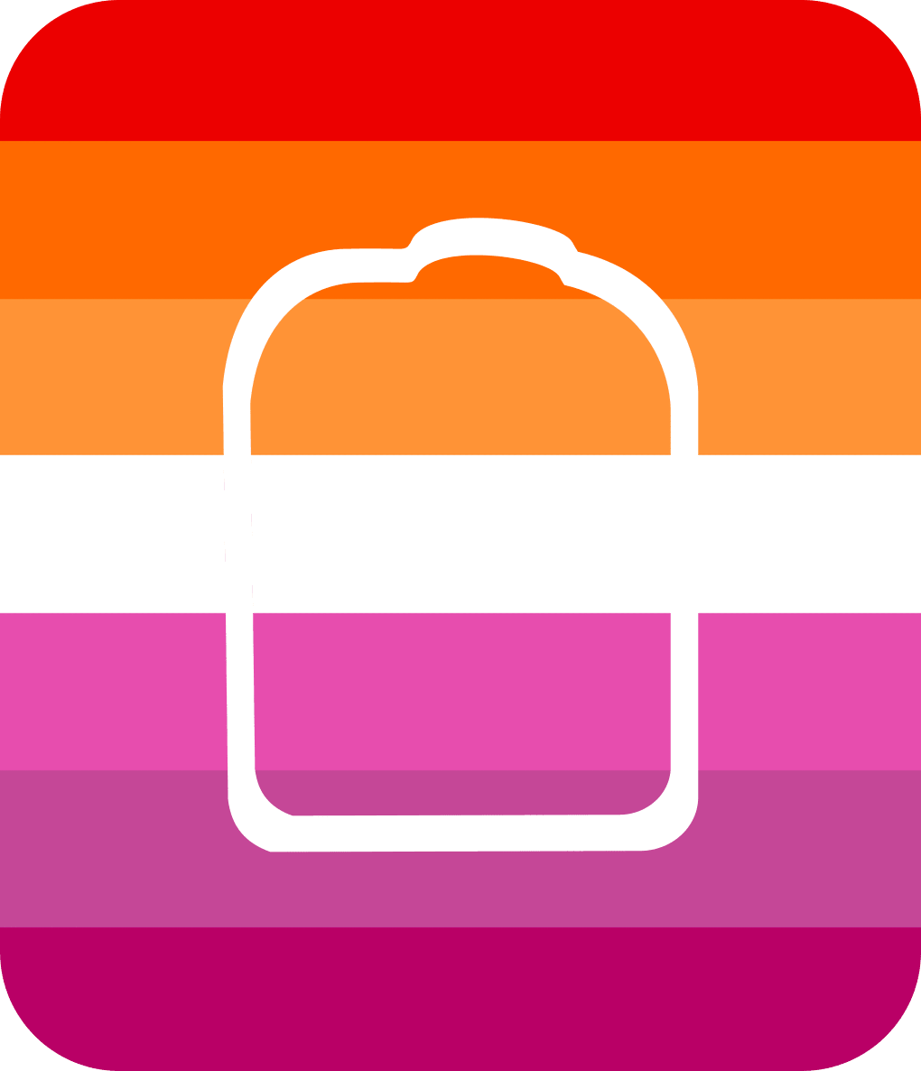 Lesbian Flag - Diabetes Overpatch - Diabetes For You