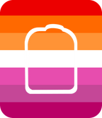 Lesbian Flag - Diabetes Overpatch - Diabetes For You