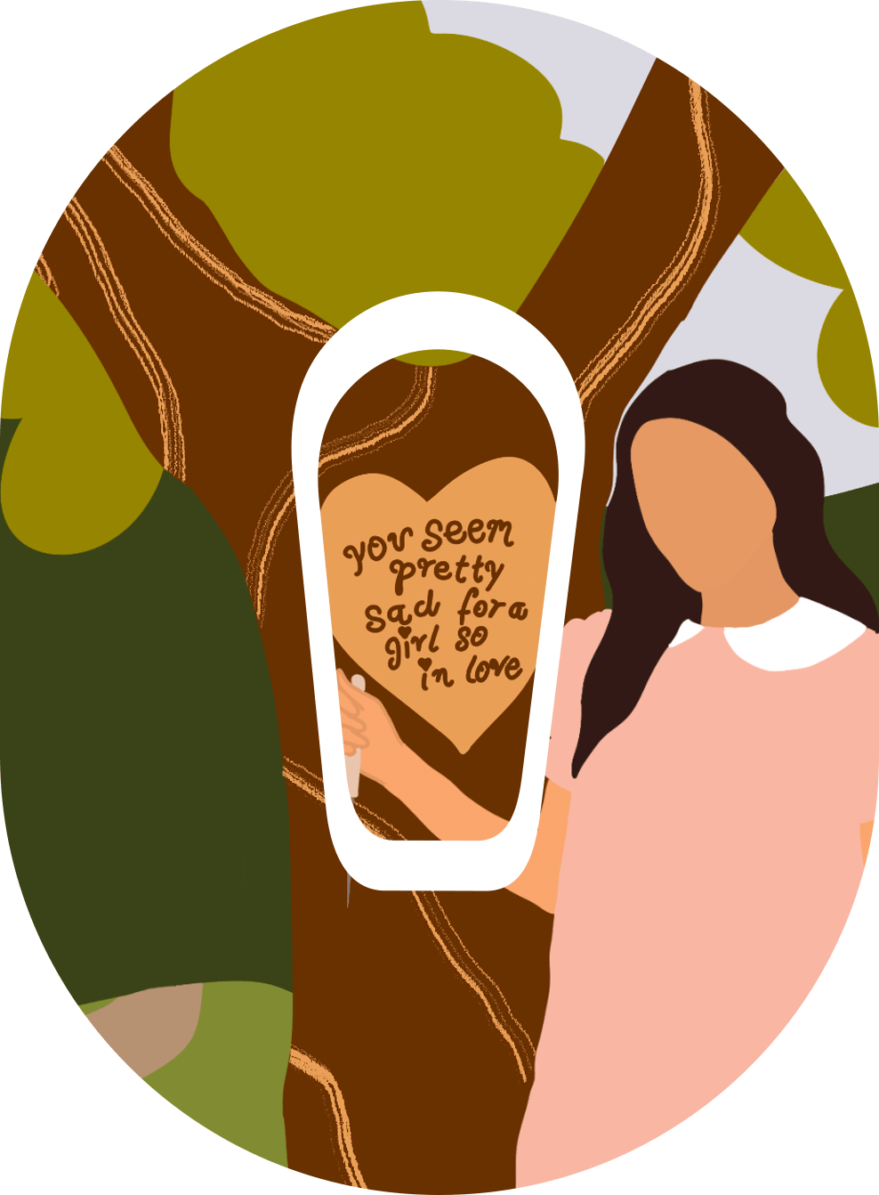 Girl So In Love Tree - Diabetes Overpatch - Diabetes For You