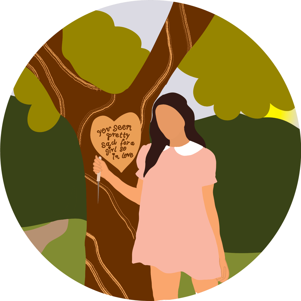Girl So In Love Tree - Diabetes Overpatch - Diabetes For You