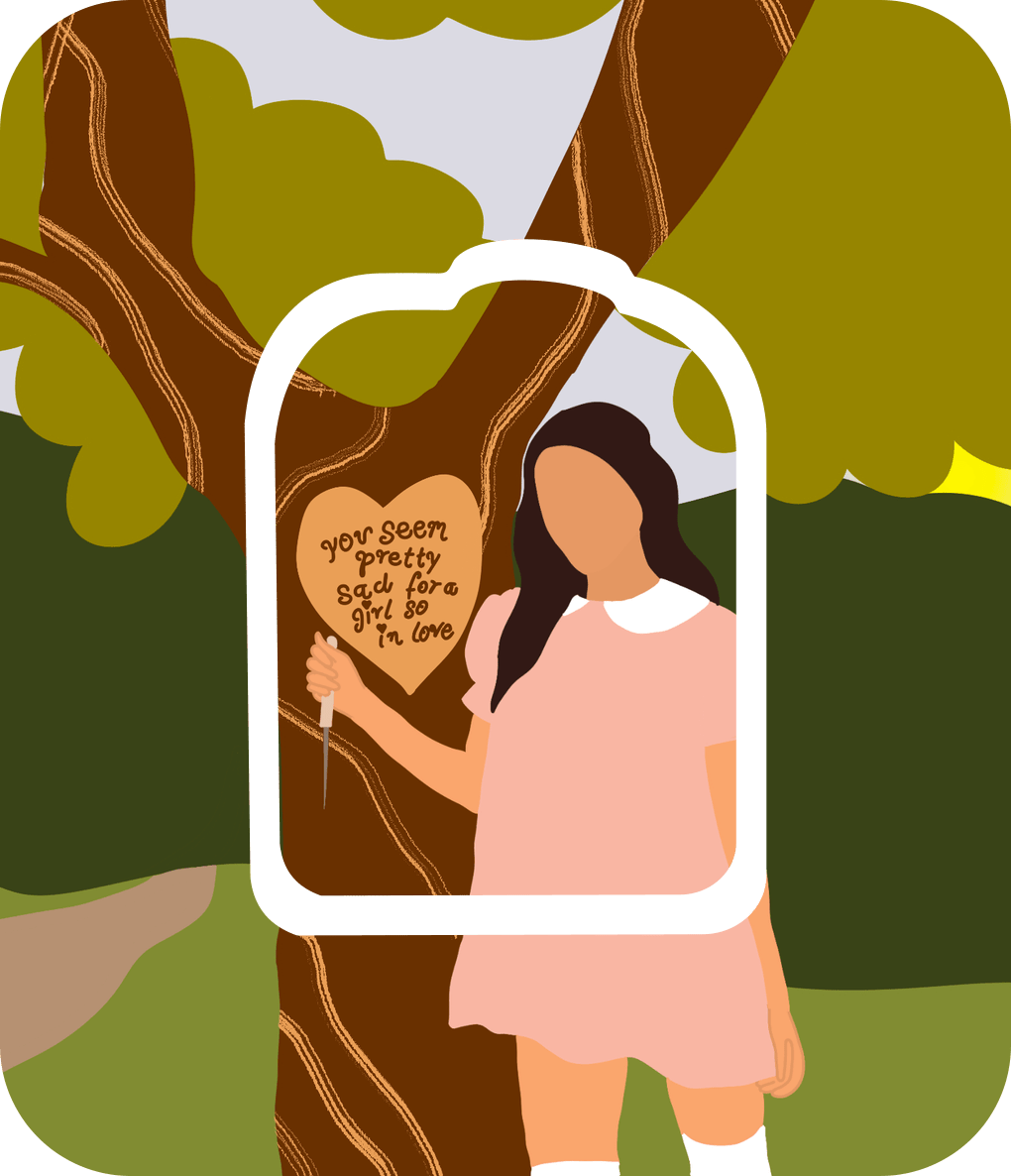 Girl So In Love Tree - Diabetes Overpatch - Diabetes For You