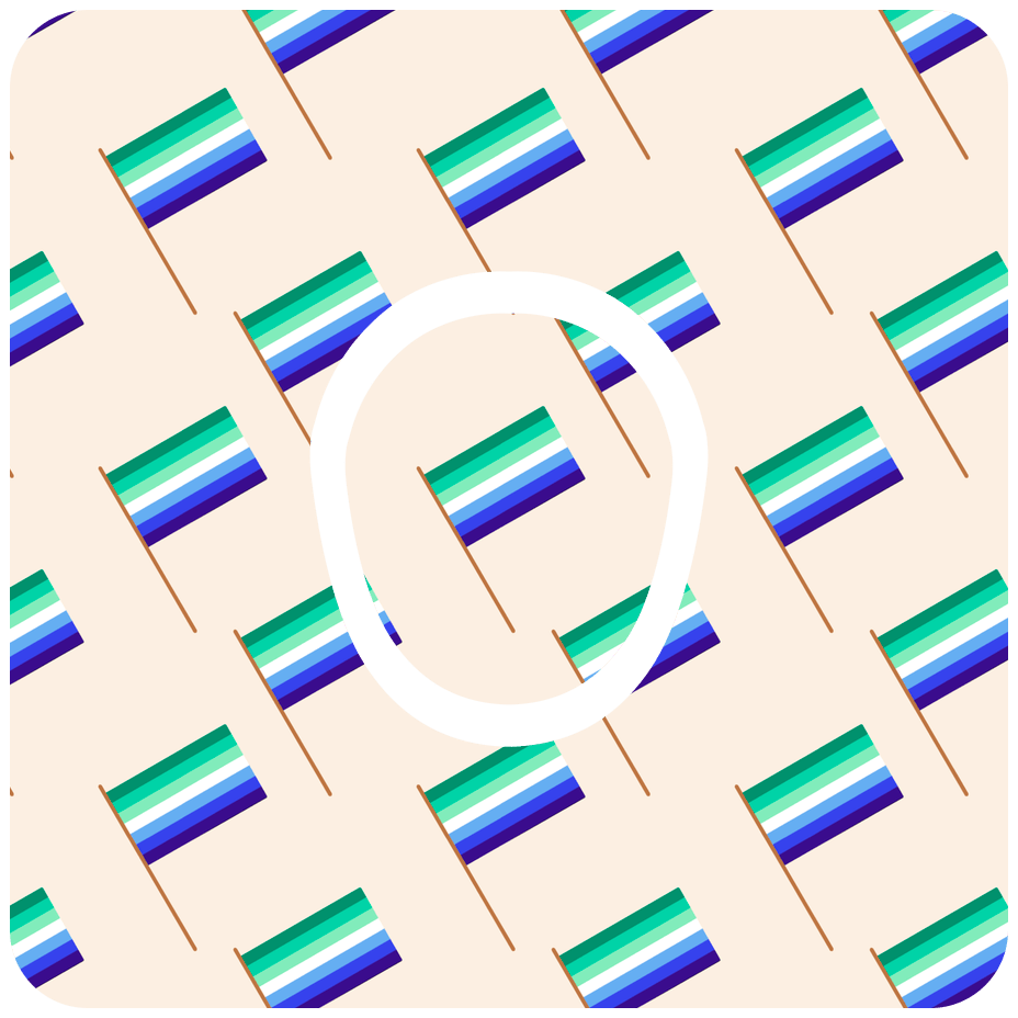 Gay Pride Flag - Diabetes Overpatch - Diabetes For You