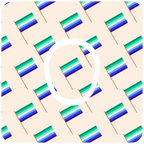 Gay Pride Flag - Diabetes Overpatch - Diabetes For You