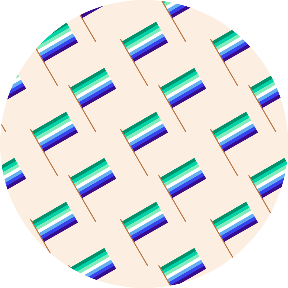 Gay Pride Flag - Diabetes Overpatch - Diabetes For You