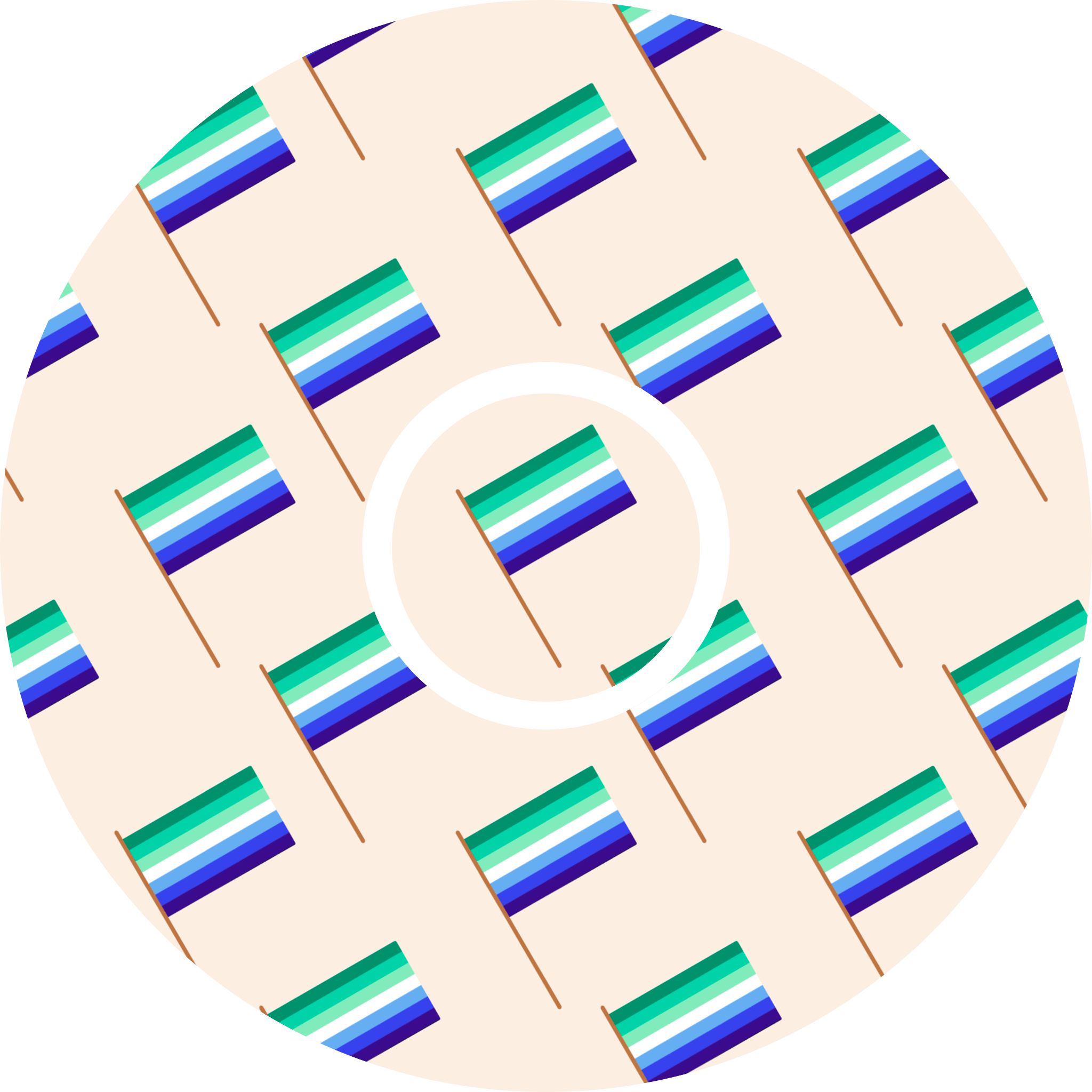 Gay Pride Flag - Diabetes Overpatch - Diabetes For You
