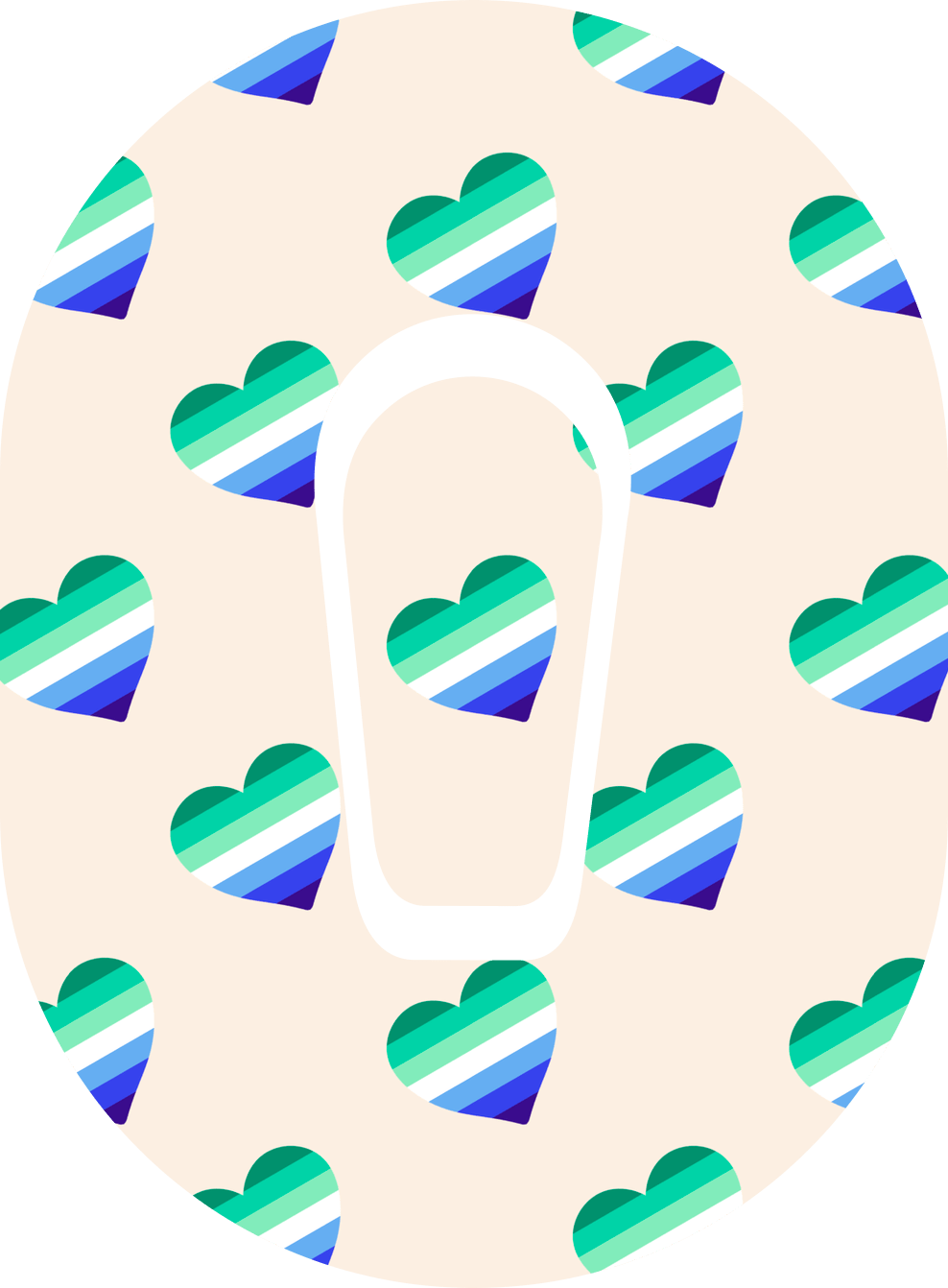 Gay Pride Flag - Diabetes Overpatch - Diabetes For You
