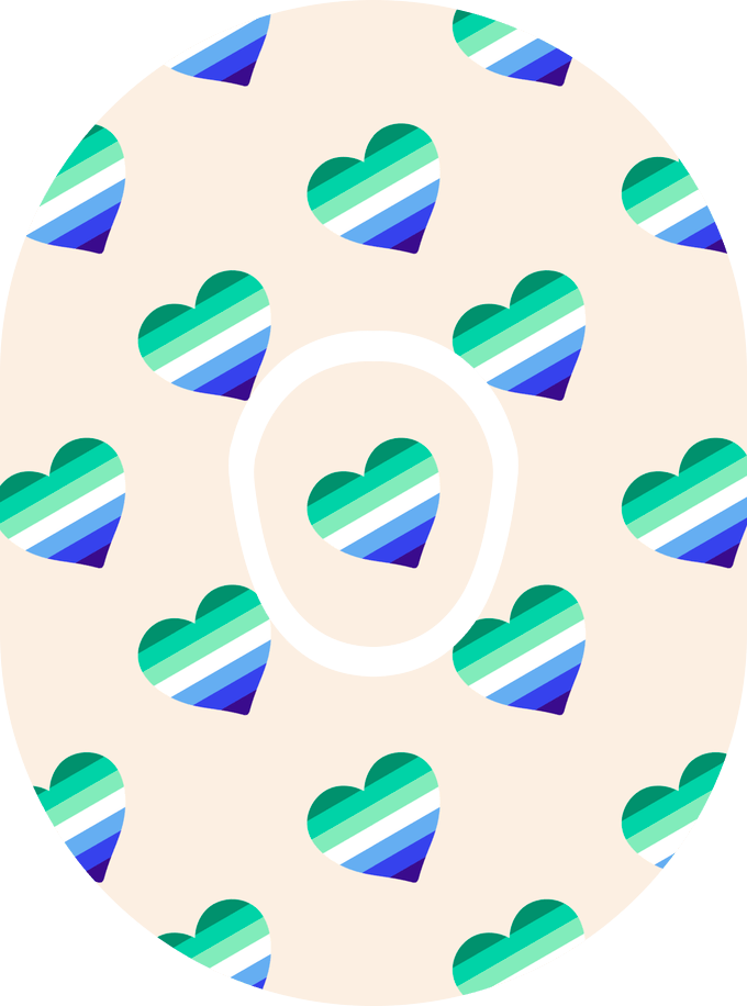 Gay Pride Flag - Diabetes Overpatch - Diabetes For You