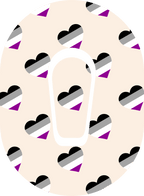 Asexual Flag - Diabetes Overpatch - Diabetes For You