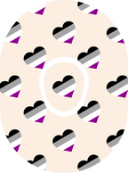 Asexual Flag - Diabetes Overpatch - Diabetes For You