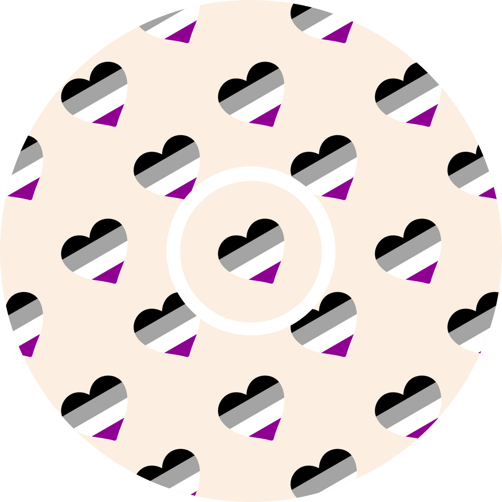 Asexual Flag - Diabetes Overpatch - Diabetes For You