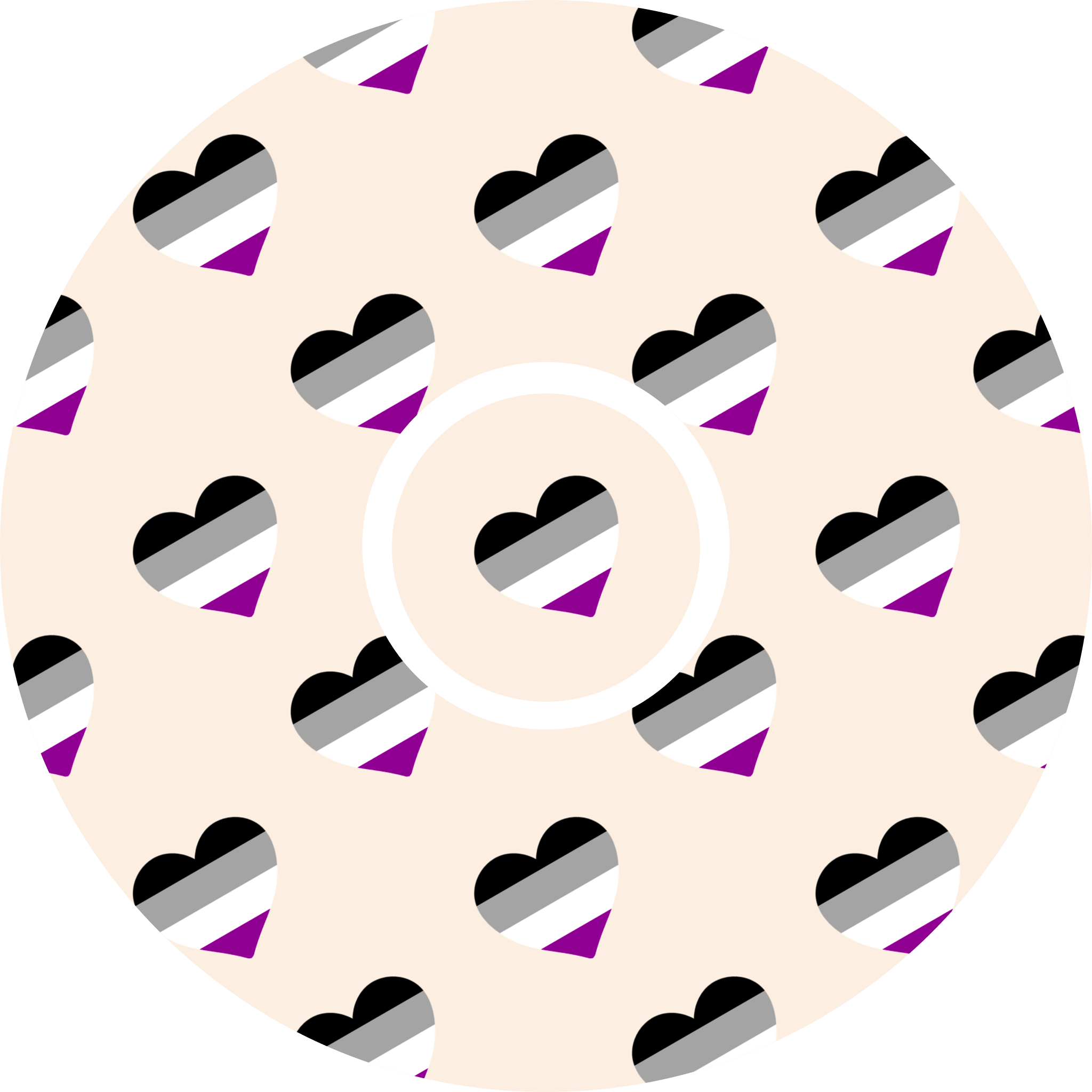 Asexual Flag - Diabetes Overpatch - Diabetes For You