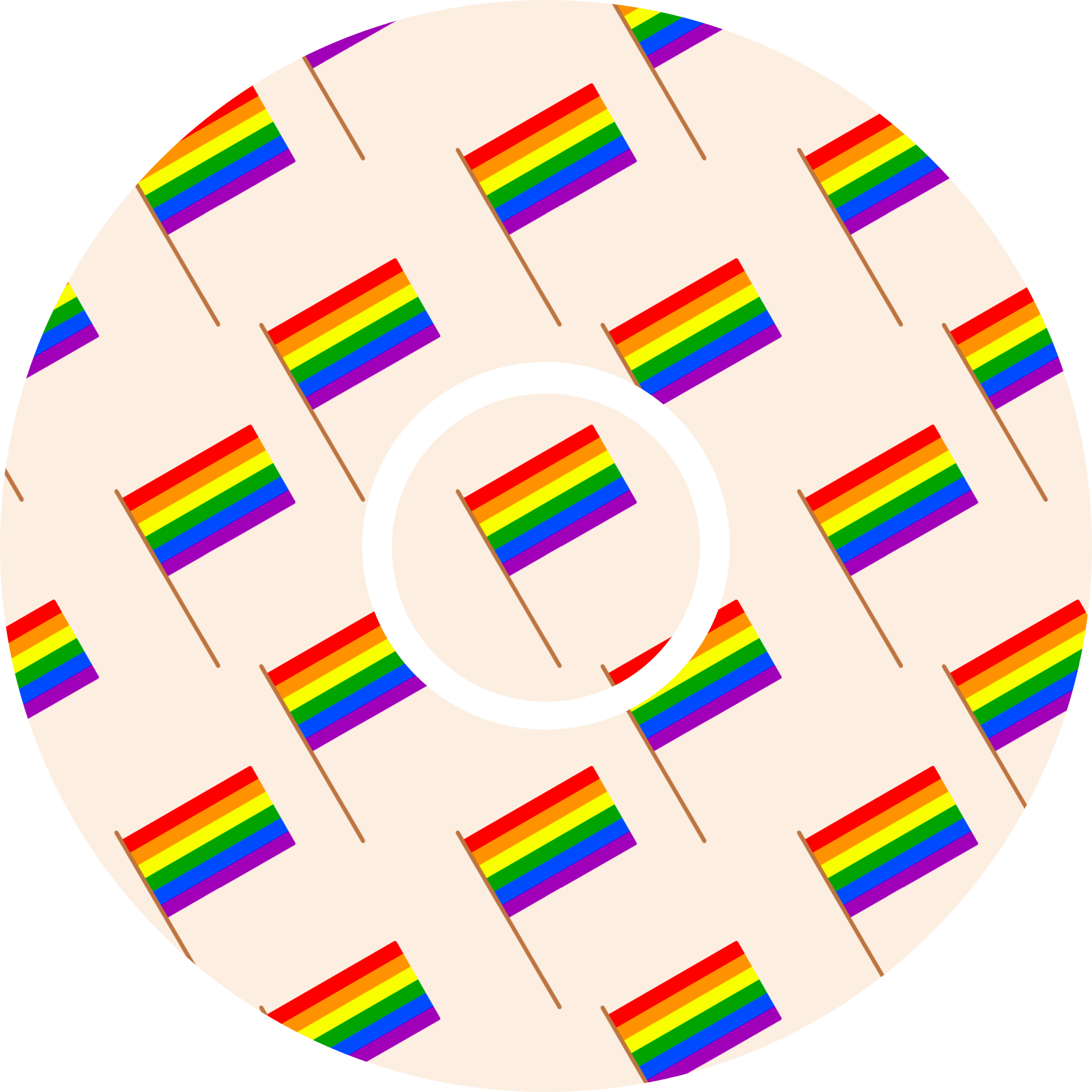 Pride Flag - Diabetes Overpatch - Diabetes For You