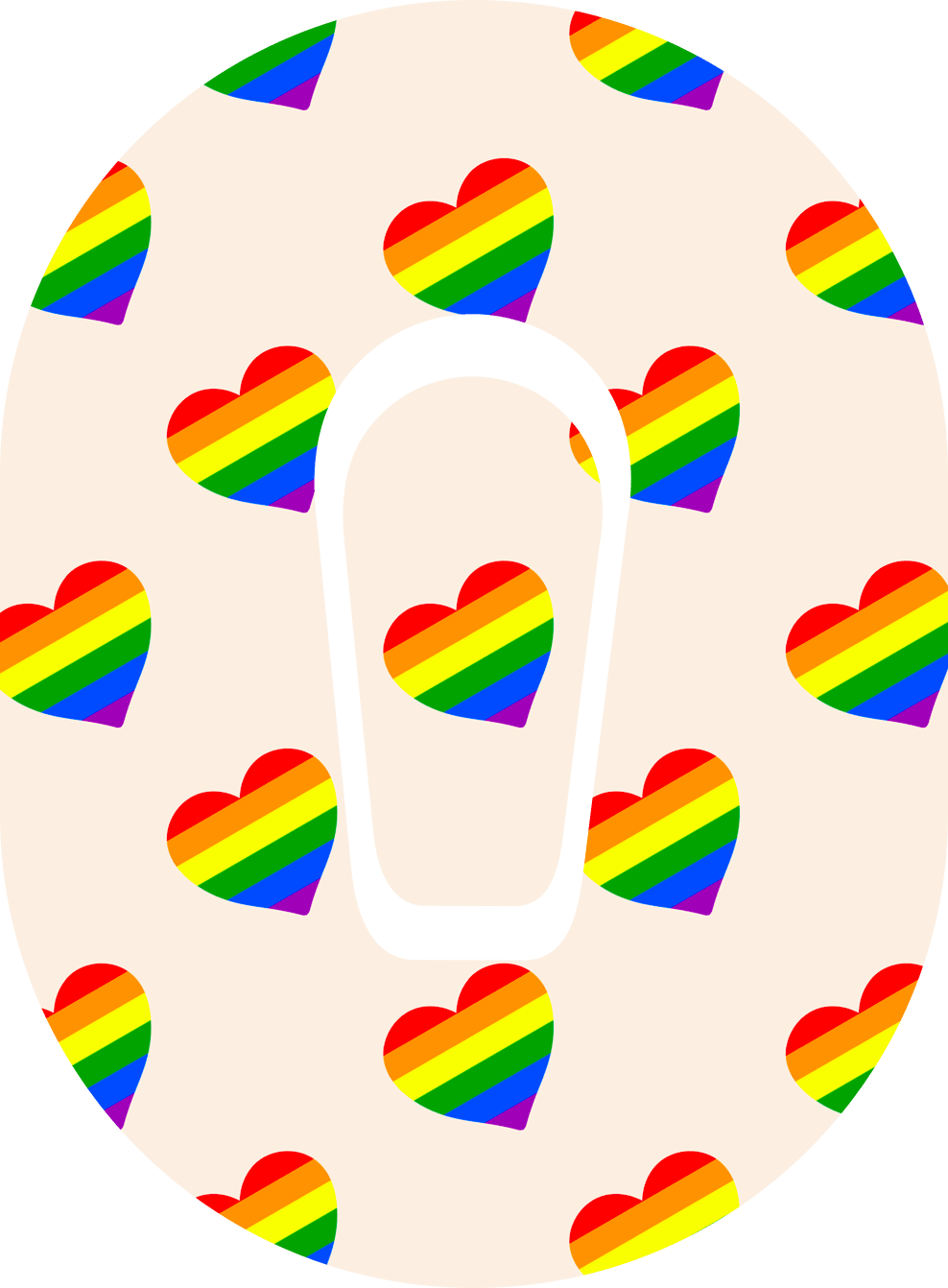 Pride Flag - Diabetes Overpatch - Diabetes For You