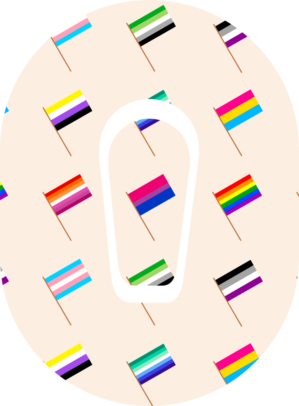 Mini Pride Flags - Diabetes Overpatch - Diabetes For You