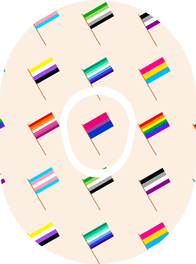 Mini Pride Flags - Diabetes Overpatch - Diabetes For You