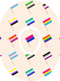 Mini Pride Flags - Diabetes Overpatch - Diabetes For You