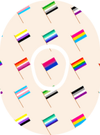 Mini Pride Flags - Diabetes Overpatch - Diabetes For You