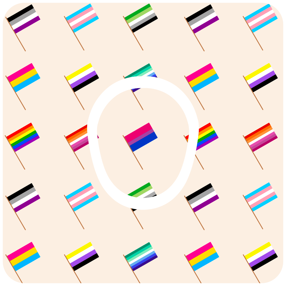 Mini Pride Flags - Diabetes Overpatch - Diabetes For You