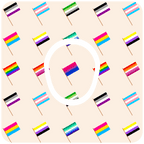 Mini Pride Flags - Diabetes Overpatch - Diabetes For You