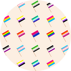 Mini Pride Flags - Diabetes Overpatch - Diabetes For You