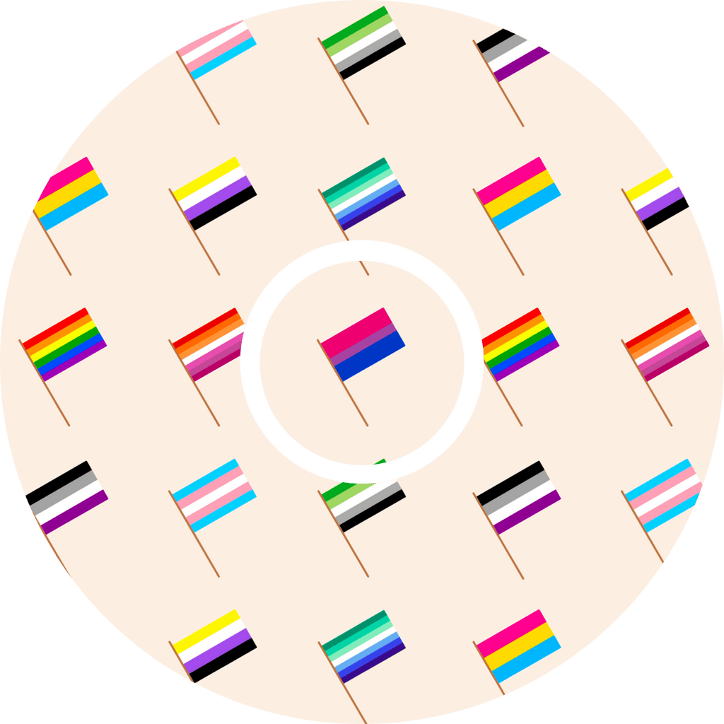 Mini Pride Flags - Diabetes Overpatch - Diabetes For You