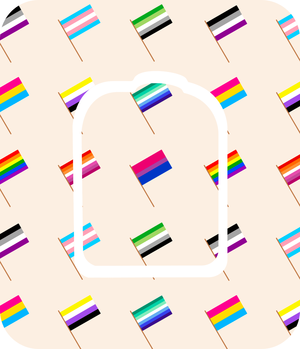 Mini Pride Flags - Diabetes Overpatch - Diabetes For You