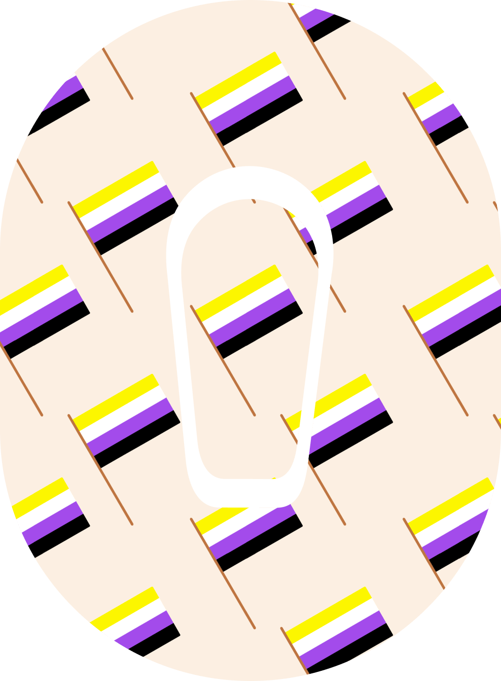 Nonbinary Flag - Diabetes Overpatch - Diabetes For You