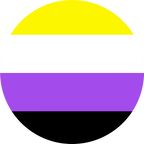 Nonbinary Flag - Diabetes Overpatch - Diabetes For You