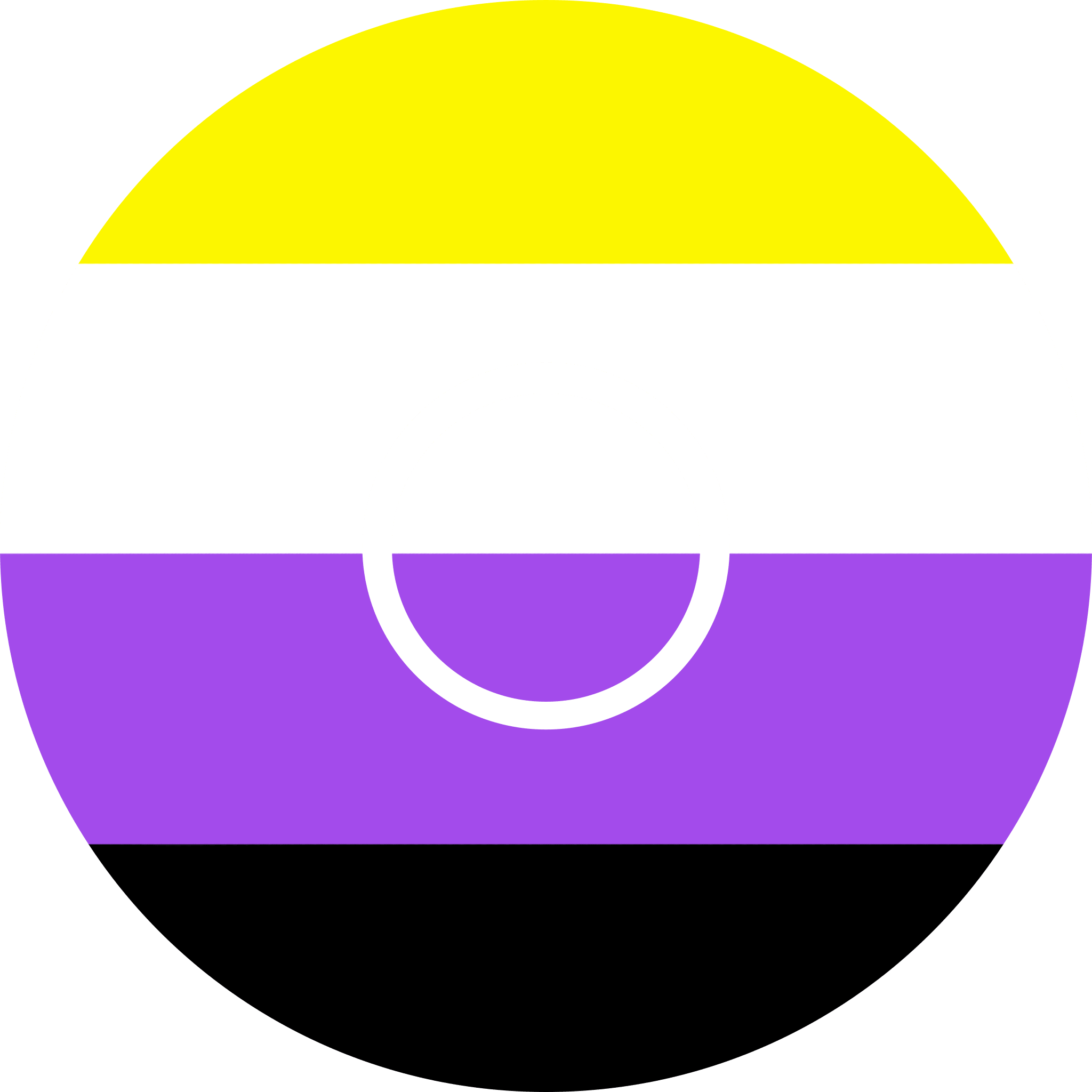 Nonbinary Flag - Diabetes Overpatch - Diabetes For You