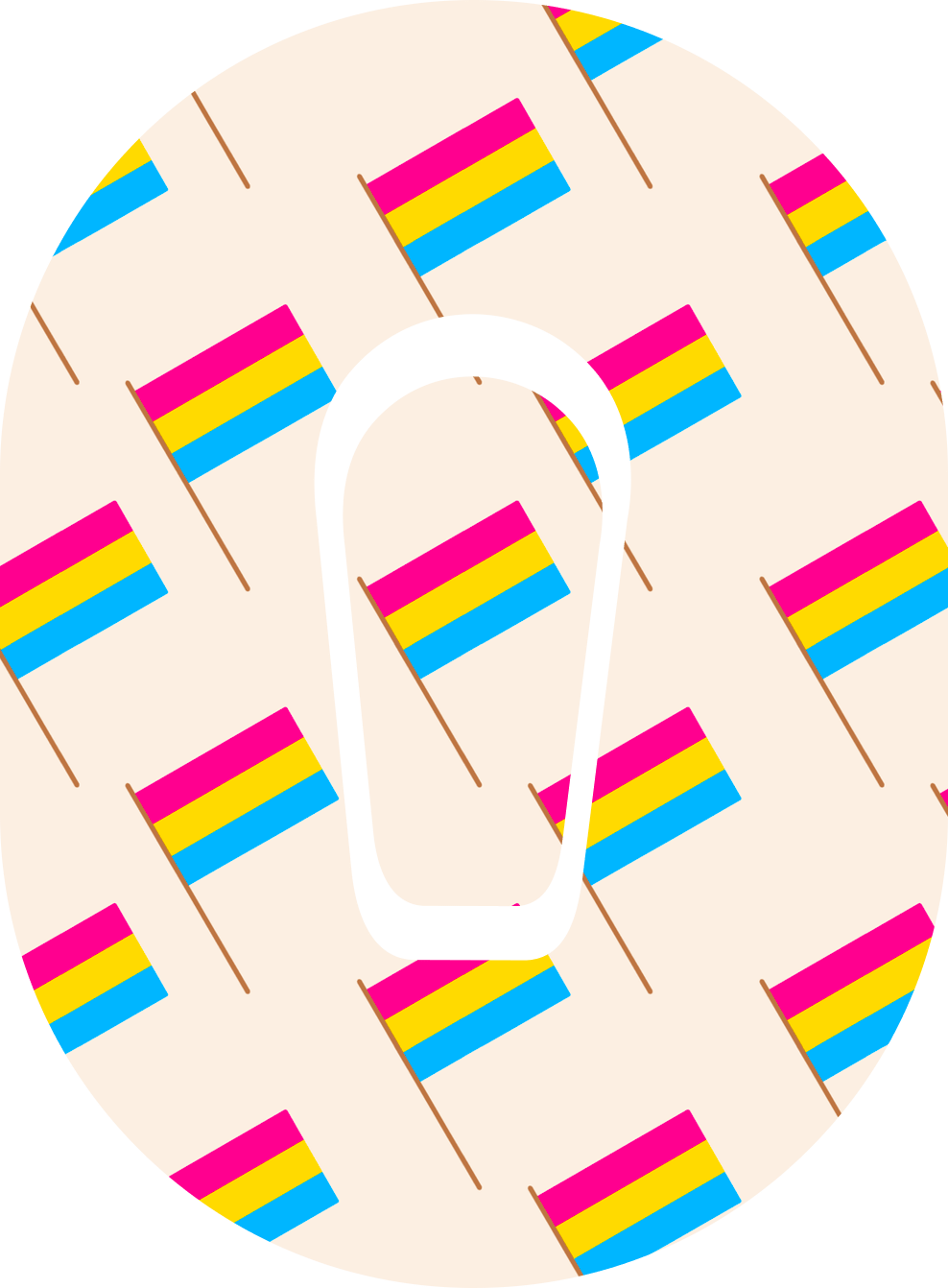 Pansexual Flag - Diabetes Overpatch - Diabetes For You