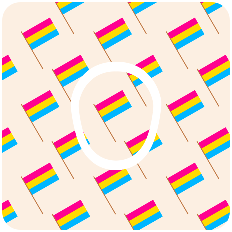 Pansexual Flag - Diabetes Overpatch - Diabetes For You