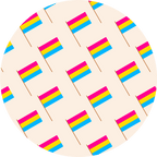 Pansexual Flag - Diabetes Overpatch - Diabetes For You
