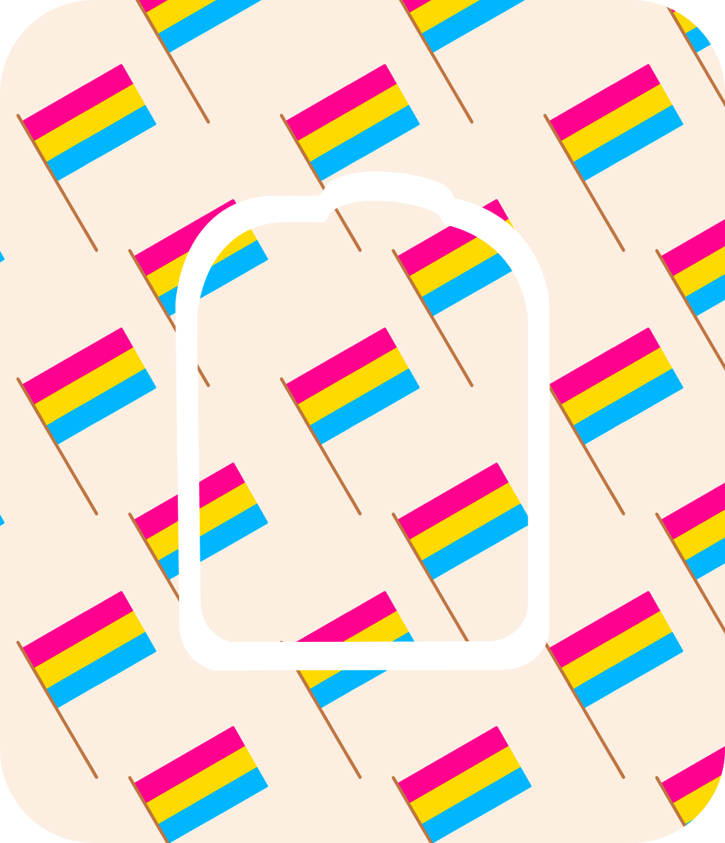 Pansexual Flag - Diabetes Overpatch - Diabetes For You