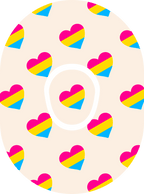 Pansexual Flag - Diabetes Overpatch - Diabetes For You