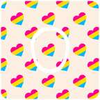 Pansexual Flag - Diabetes Overpatch - Diabetes For You