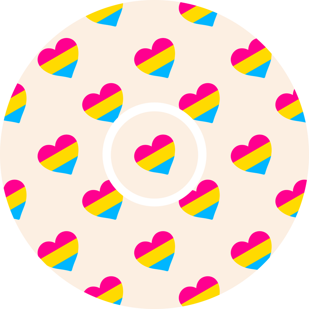 Pansexual Flag - Diabetes Overpatch - Diabetes For You