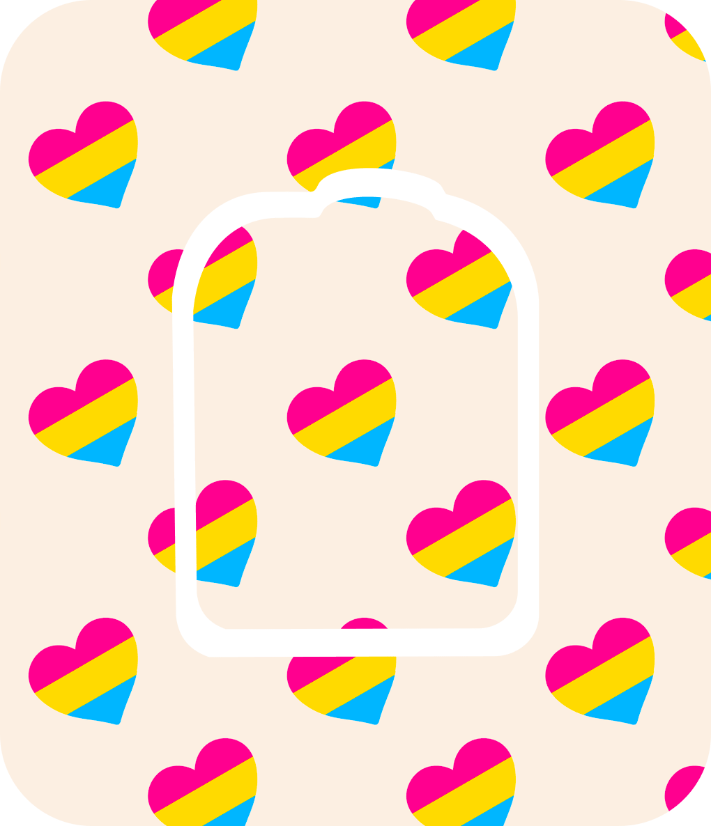 Pansexual Flag - Diabetes Overpatch - Diabetes For You