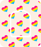 Pansexual Flag - Diabetes Overpatch - Diabetes For You