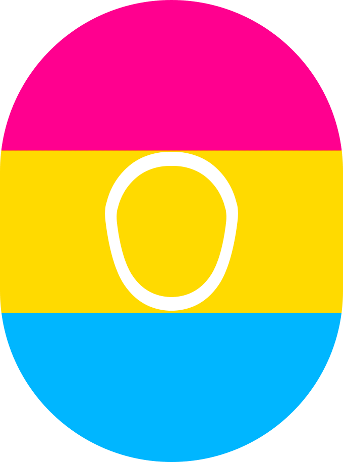 Pansexual Flag - Diabetes Overpatch - Diabetes For You