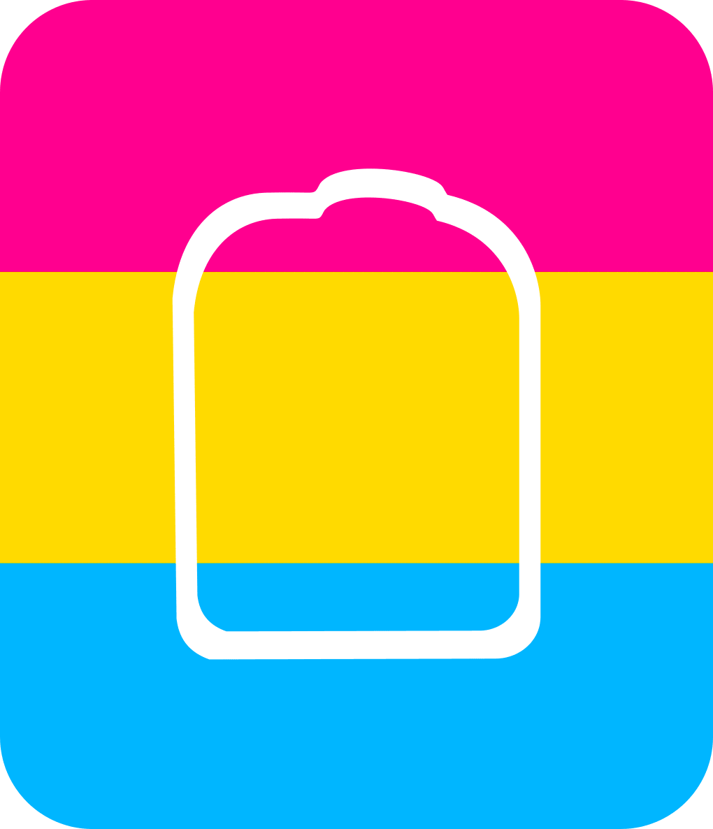 Pansexual Flag - Diabetes Overpatch - Diabetes For You