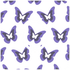 Purple Butterflies Diabetes Overpatch - Diabetes For You
