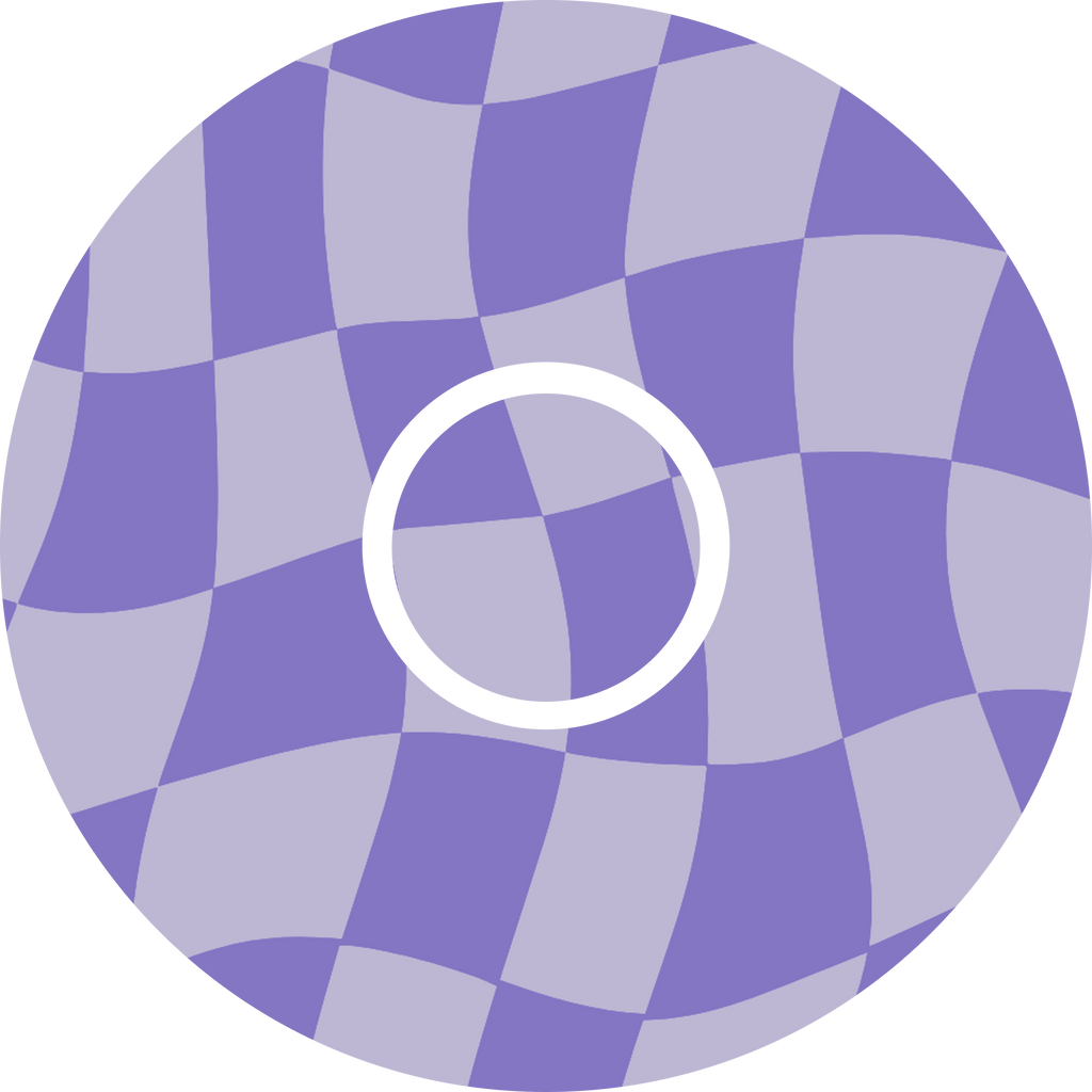 Purple Wavy Diabetes Overpatch - Diabetes For You