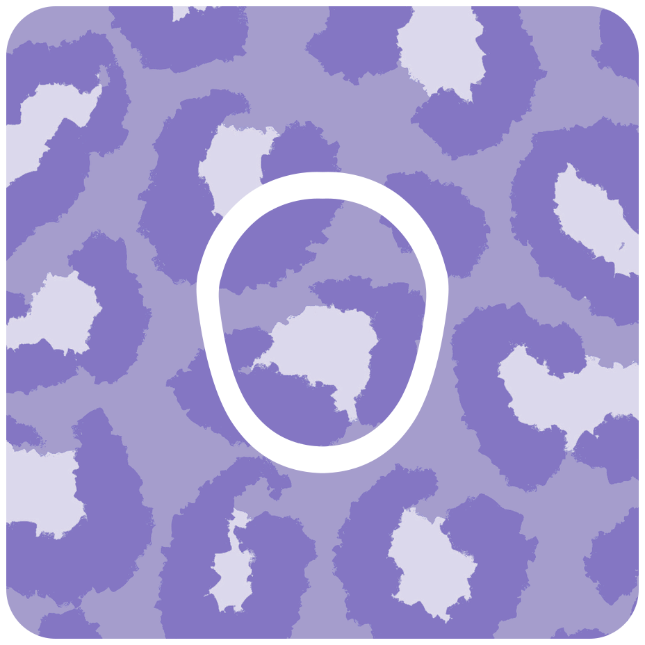 Purple Cheetah Diabetes Overpatch for Dexcom G7/G6, Libre, and Omnipod