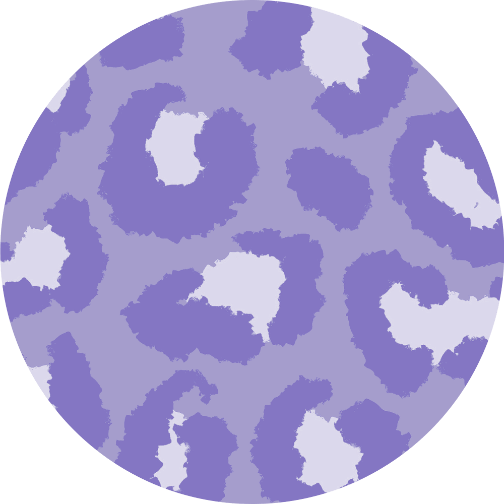 Purple Cheetah Diabetes Overpatch - Diabetes For You
