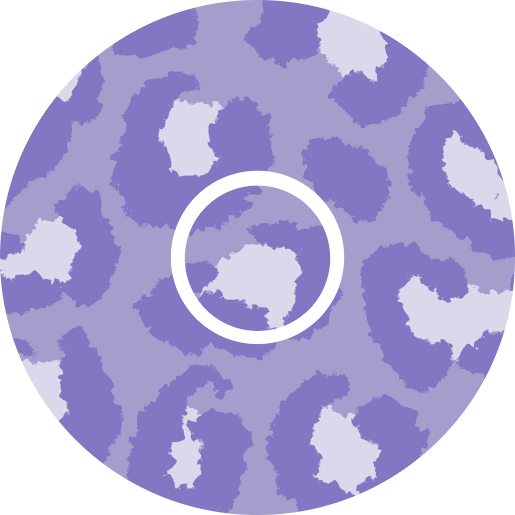 Purple Cheetah Diabetes Overpatch - Diabetes For You