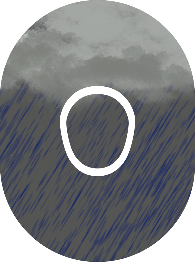 The Rain Under The Gray Cloud - Diabetes Overpatch