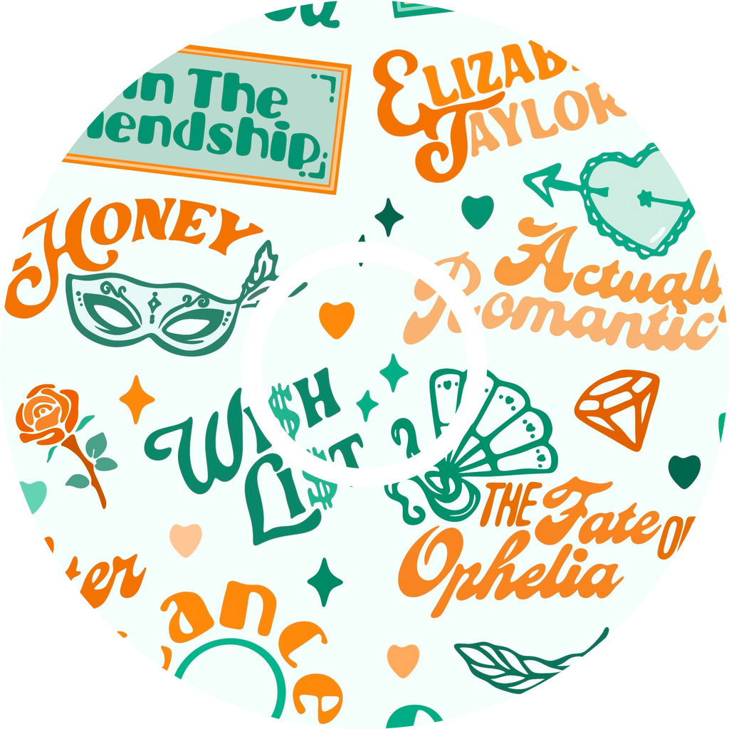 Taylor Swift TLOAS-Inspired Diabetes Overpatch for Dexcom G7/G6, Libre, and Omnipod (Design #3)