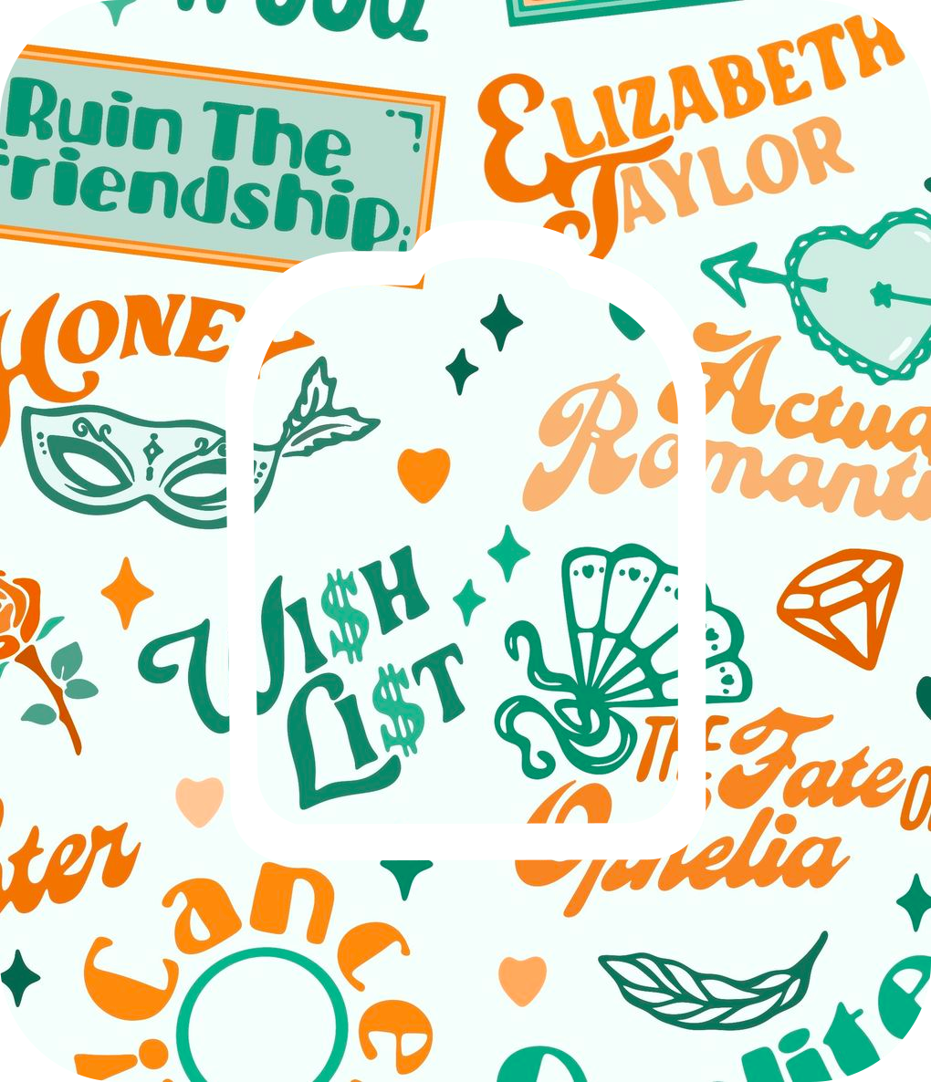 Taylor Swift TLOAS-Inspired Diabetes Overpatch for Dexcom G7/G6, Libre, and Omnipod (Design #3)