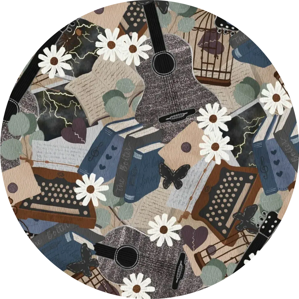 Taylor Swift TTPD-Inspired Diabetes Overpatch for Dexcom G7/G6, Libre, and Omnipod